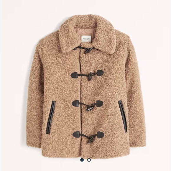 Abercrombie & Fitch Sherpa Jacket - Picture 1 of 4